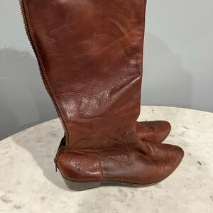 Frye Tan Leather Boots
